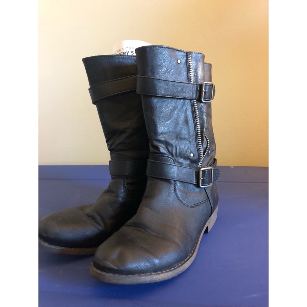 Diba Motorcycle Boots Sz 10